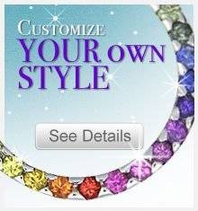 Custom Rainbow Sapphire Jewelry