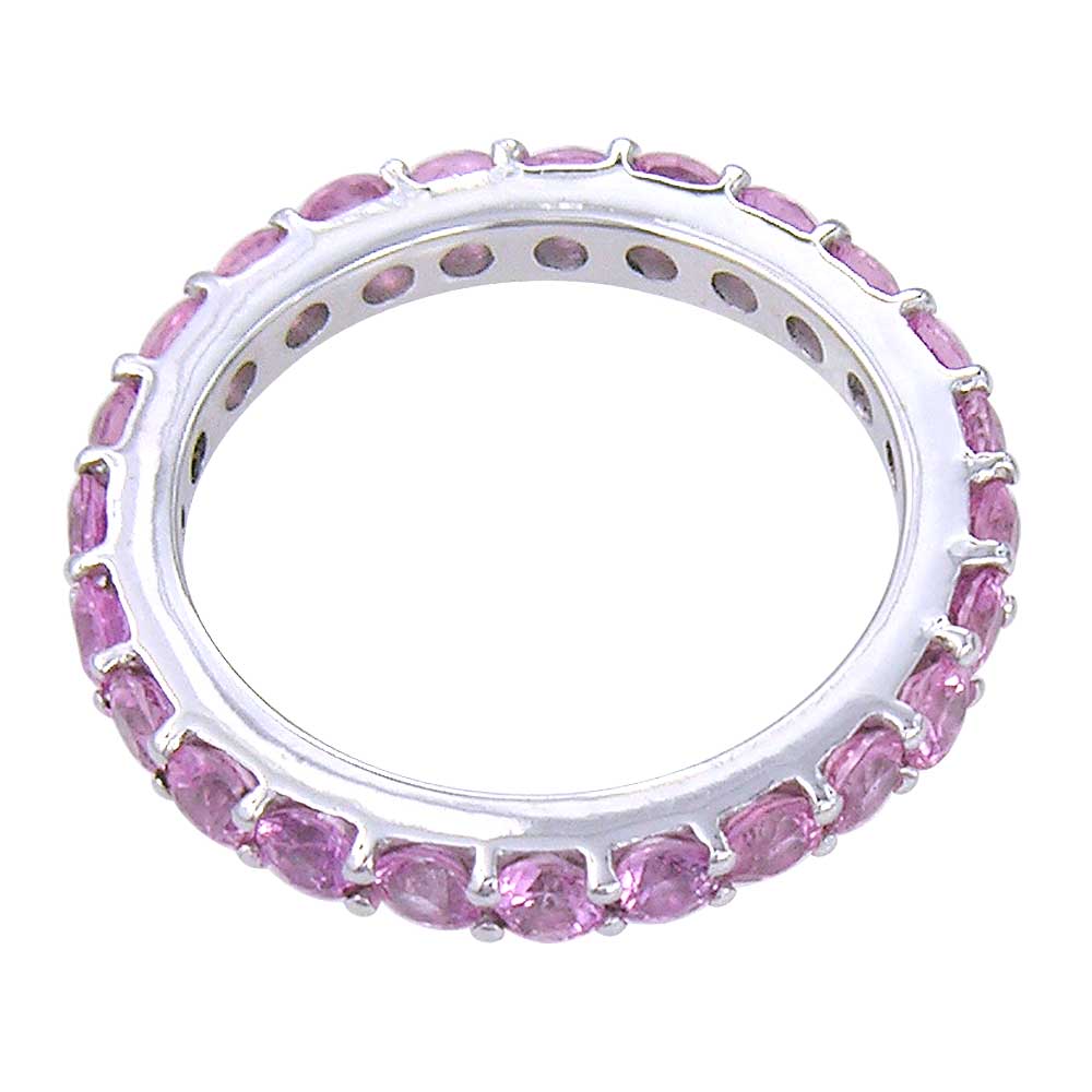 pink sapphire eternity bands pink sapphire eternity bands